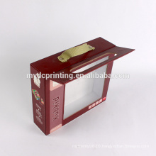 Customized cardboard paper toy box with window
